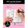 image:imageAISBUGUR Small Notebook Journal  3 Pack Total 480 Pages  Pocket Notebooks with Pens for Work  37 x 57 A6 Notebook  Hardcover Mini Notebooks1Black 1Blue