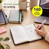 image:imageAISBUGUR Small Notebook Journal  3 Pack Total 480 Pages  Pocket Notebooks with Pens for Work  37 x 57 A6 Notebook  Hardcover Mini Notebooks1Green 1Blue 1Black