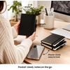 image:imageAISBUGUR Small Notebook Journal  3 Pack Total 480 Pages  Pocket Notebooks with Pens for Work  37 x 57 A6 Notebook  Hardcover Mini Notebooks3Black