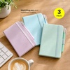 image:imageAISBUGUR Small Notebook Journal  3 Pack Total 480 Pages  Pocket Notebooks with Pens for Work  37 x 57 A6 Notebook  Hardcover Mini NotebooksLight Blue  Light Purple  Light Green