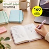 image:imageAISBUGUR Small Notebook Journal  3 Pack Total 480 Pages  Pocket Notebooks with Pens for Work  37 x 57 A6 Notebook  Hardcover Mini NotebooksLight Blue  Light Purple  Light Green