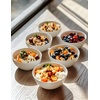 image:imageAISBUGUR Dessert Bowls Set of 810 OZ Ceramic Small Bowls for Kitchen45 White Ice Cream Bowls for Dishwasher amp Microwave Safe10 oz 8 pieces White