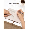 image:imageAISBUGUR Pocket Notebook Small Notebook 2Pack Total 320 Pages37 x 57 Pocket Notebook 2 Pack Black1Brown 2