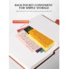 image:imageAISBUGUR Pocket Notebook Small Notebook 2Pack Total 320 Pages37 x 57 Pocket Notebook 2 Pack Black1Brown1