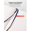 image:imageAISBUGUR Pocket Notebook Small Notebook 2Pack Total 320 Pages37 x 57 Pocket Notebook 2 Pack Black1Dark Blue