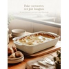 image:imageCasserole Dishes for Oven9x13 Ceramic Baking Dish42 Quarts Large Lasagna Pan with Handles Deep and Large CapacityDurable Bakeware for Lasagna Home Decor Wedding Gift WhiteAWhite