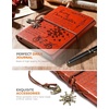 image:imageTo My Daughter Gift Leather Writing Journal from Mum with Inspirational Quotes  Retro Tree of Life Faux Birthday Wedding Graduation Back to School Personal Diary mum to daughterSister Gift
