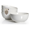 image:imageAISBUGUR Dessert Bowls Set of 810 OZ Ceramic Small Bowls for Kitchen45 White Ice Cream Bowls for Dishwasher amp Microwave Safe6in
