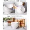 image:imageAISBUGUR Bowls Set of 610 OZ Ceramic Small Dessert Bowls for Kitchen5Inch White Ice Cream Bowls for DessertIce CreamSnacksRiceFruit Soup  Dishwasher amp Microwave Safe