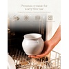 image:imageAISBUGUR Sugar Bowl with Lid and Spoon 13oz Sugar Jar with Bamboo LidCeramic Sugar Container for Coffee Bar  CountertopKitchen Decor White