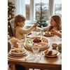 image:imageCeramic Divided Serving Dishes with Bamboo Tray360 Rotatable Serving Bowls with Handles for Party5 Removable Relish Tray112 Inch Appetizer Serving Dish for Chips amp Dip Veggies Candy amp Snacks