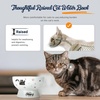 image:imageRaised Cat Food Bowl Ceramic 15 Tilted Cat Food Bowls Protect Cats Spine Anti Vomiting Backflow Prevention Bowls for Adult Kitty Kitten and Small Dogs GreenPinkWater Bowl